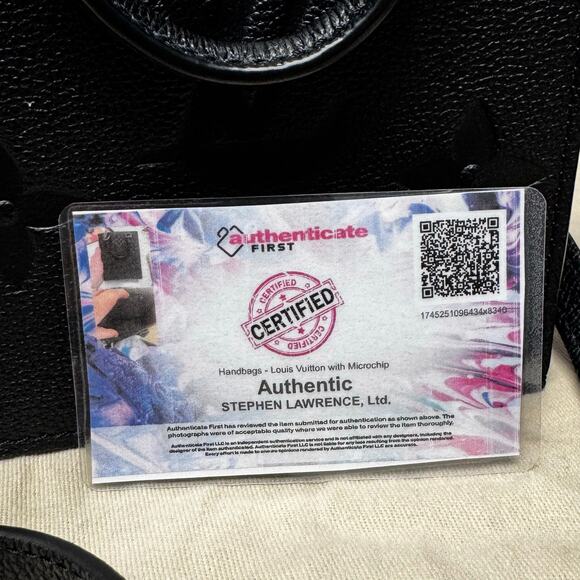 Louis Vuitton Black 2020 Monogram Petit Sac Plat Satchel Purse - Picture 13 of 13